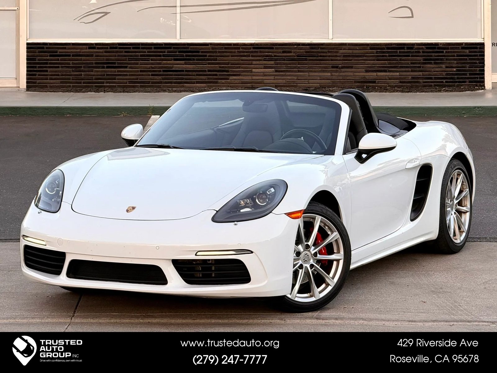 Used 2017 Porsche 718 Boxster