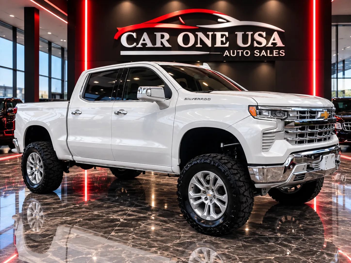 Used 2022 Chevrolet Silverado 1500 LTZ w/ LTZ Premium Package AWD/4WD image 1