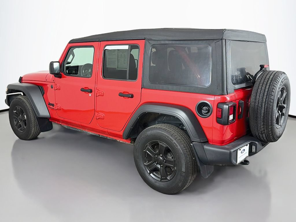 Used 2022 Jeep Wrangler Unlimited Sport w/ Technology Group AWD/4WD image 7