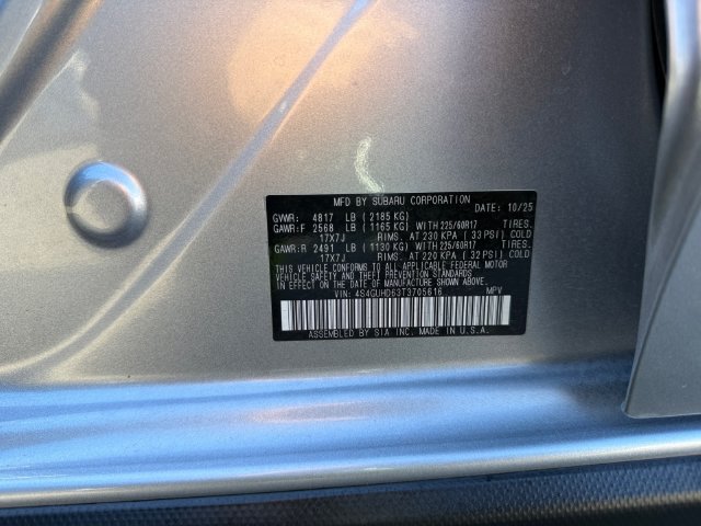 Certified 2026 Subaru Crosstrek 2.5i Premium AWD/4WD image 25