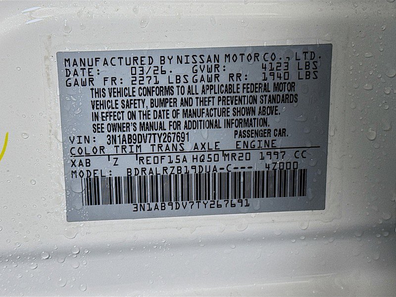 New 2026 Nissan Sentra SR w/ SR Premium Package FWD image 32