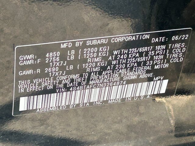 Used 2022 Subaru Outback Premium AWD/4WD image 33