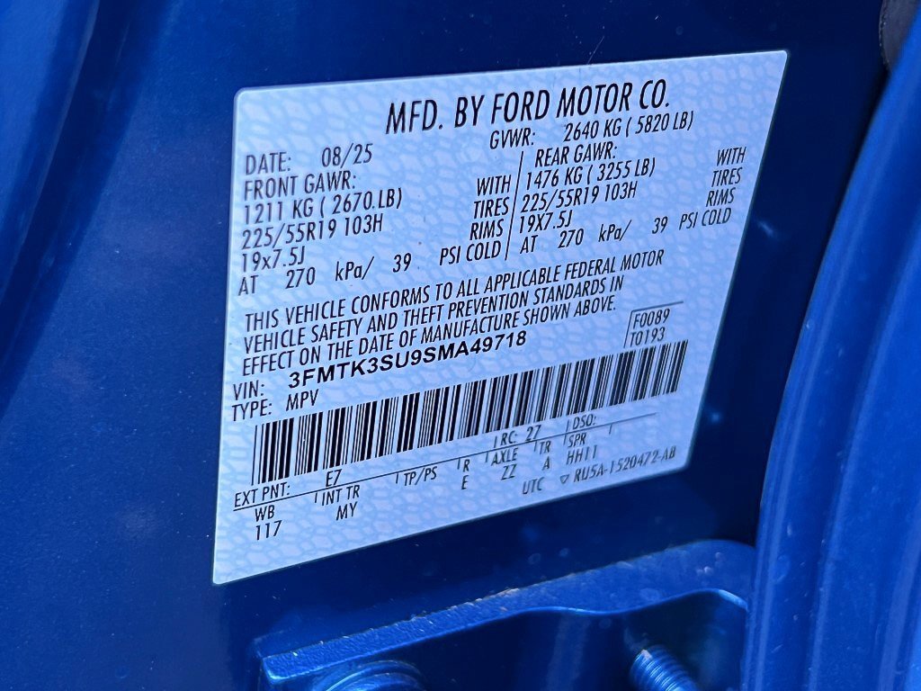 New 2025 Ford Mustang Mach-E Premium w/ Interior Protection Package image 26