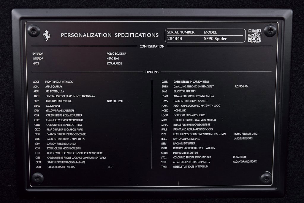 Used 2022 Ferrari SF90 Spider image 22