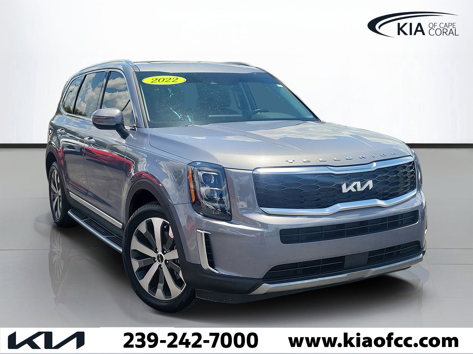Certified 2022 Kia Telluride EX w/ EX Premium Package FWD image 1