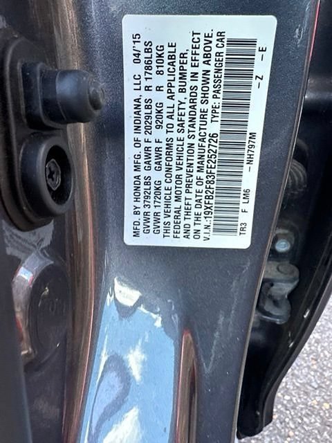 Used 2015 Honda Civic EX image 8