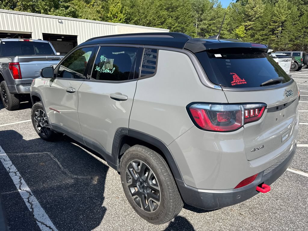 Used 2021 Jeep Compass Trailhawk w/ Sun and Sound Group AWD/4WD image 13
