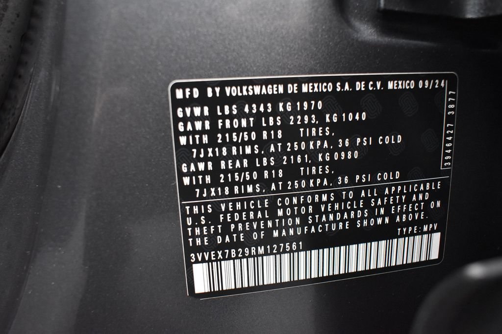 Used 2024 Volkswagen Taos SE FWD image 16