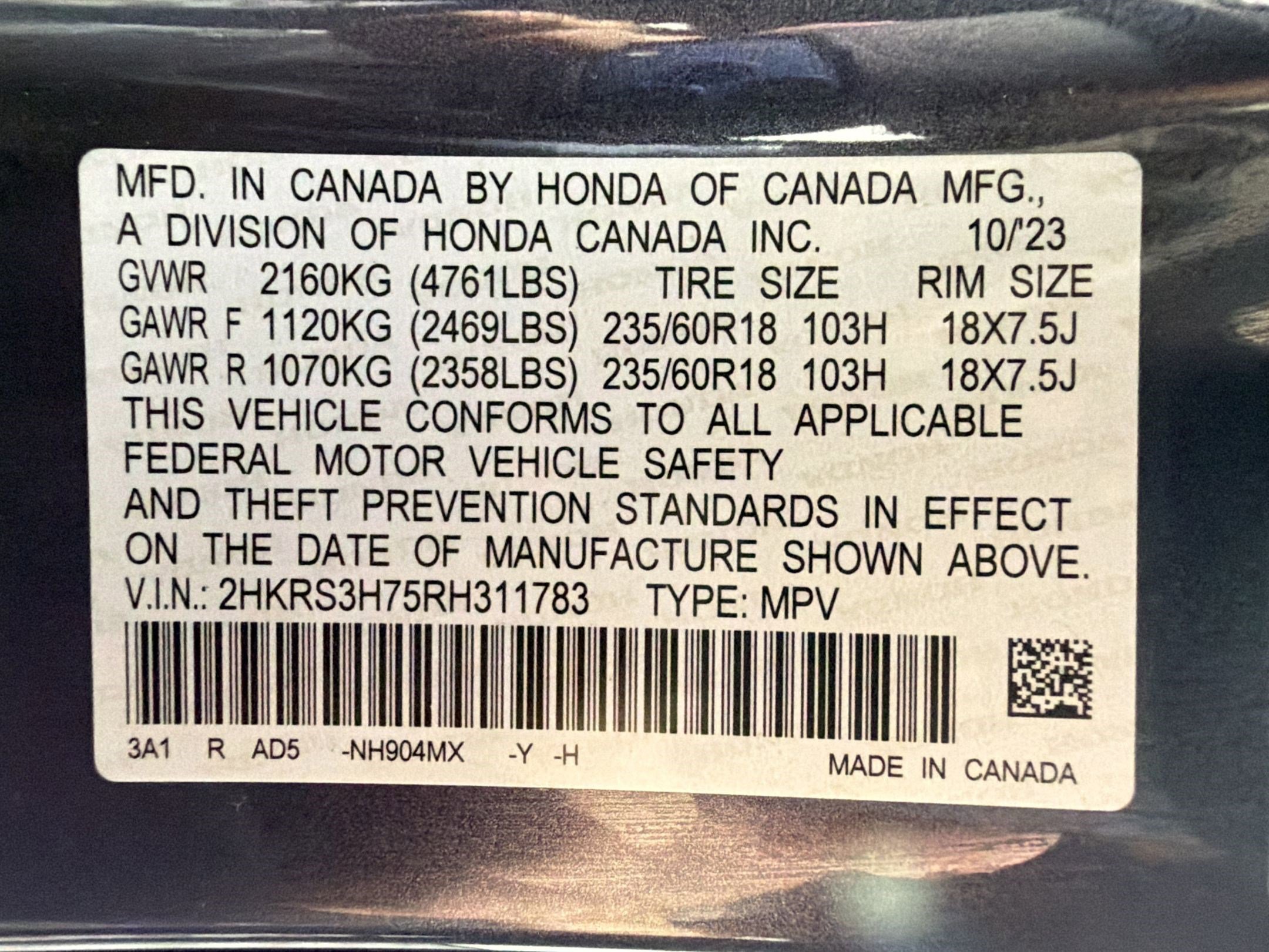 Used 2024 Honda CR-V EX-L image 17