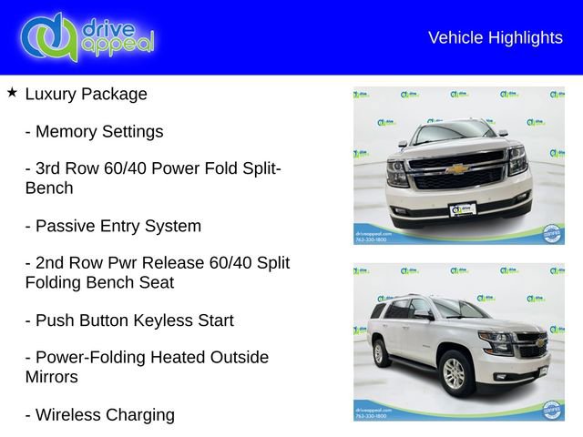 Used 2016 Chevrolet Tahoe LT w/ Luxury Package AWD/4WD image 6