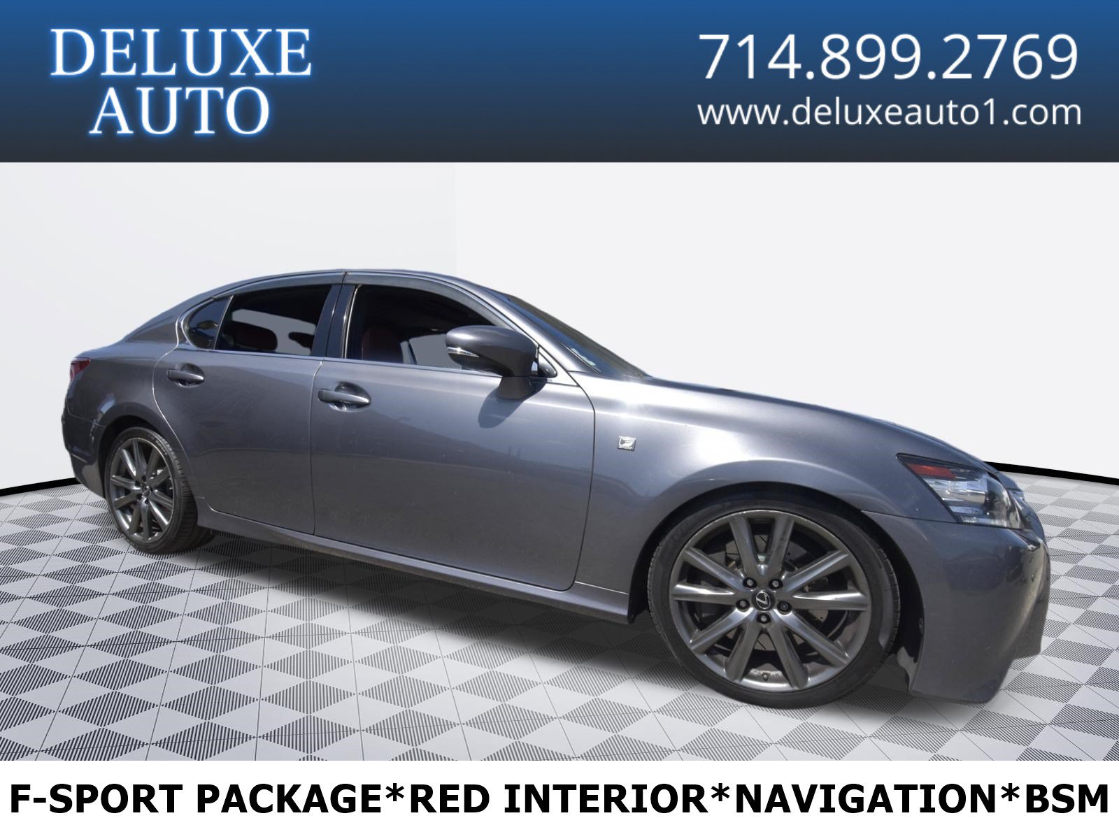 Used 2013 Lexus GS 350 w/ F Sport Pkg RWD image 1