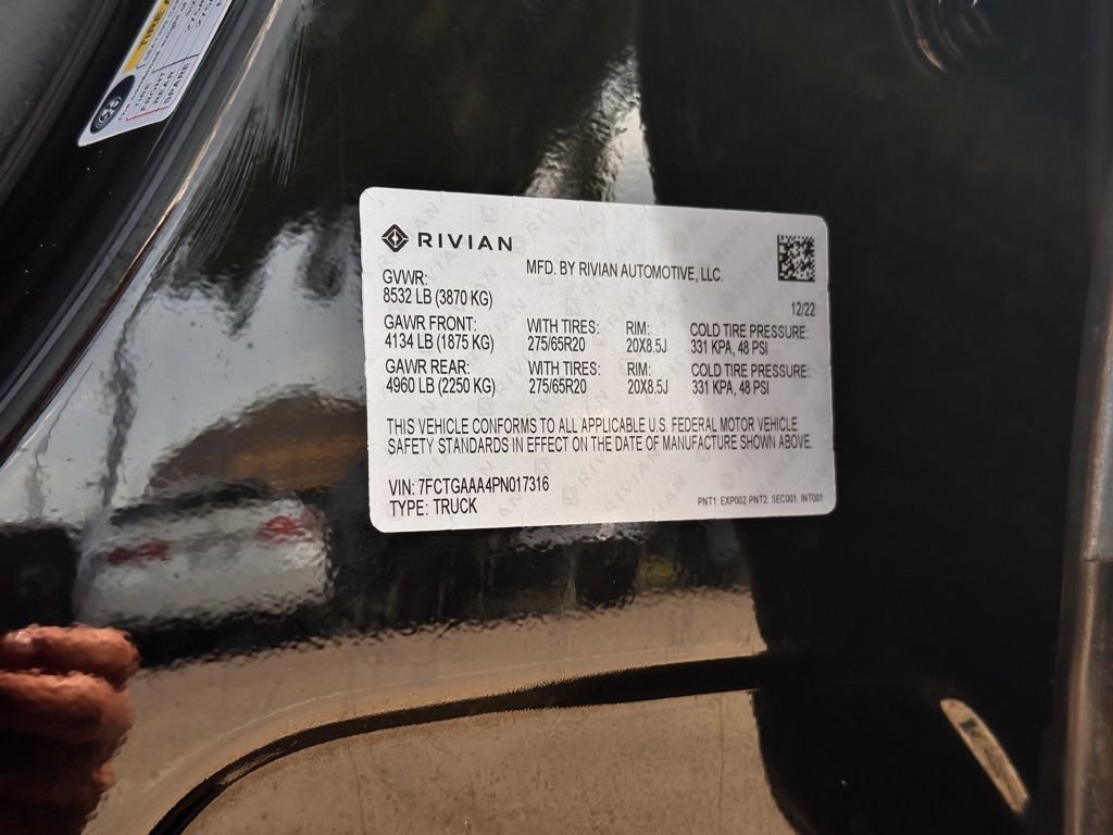Used 2023 Rivian R1T Adventure Quad AWD/4WD image 26