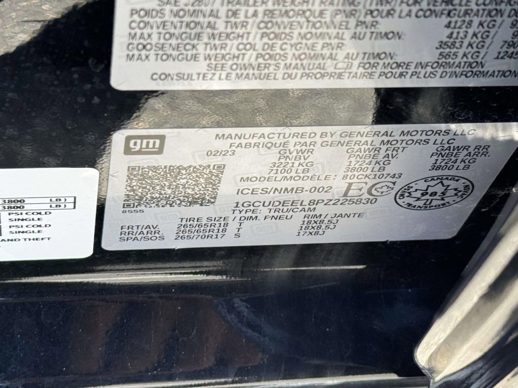 Used 2023 Chevrolet Silverado 1500 RST w/ Convenience Package II AWD/4WD image 16