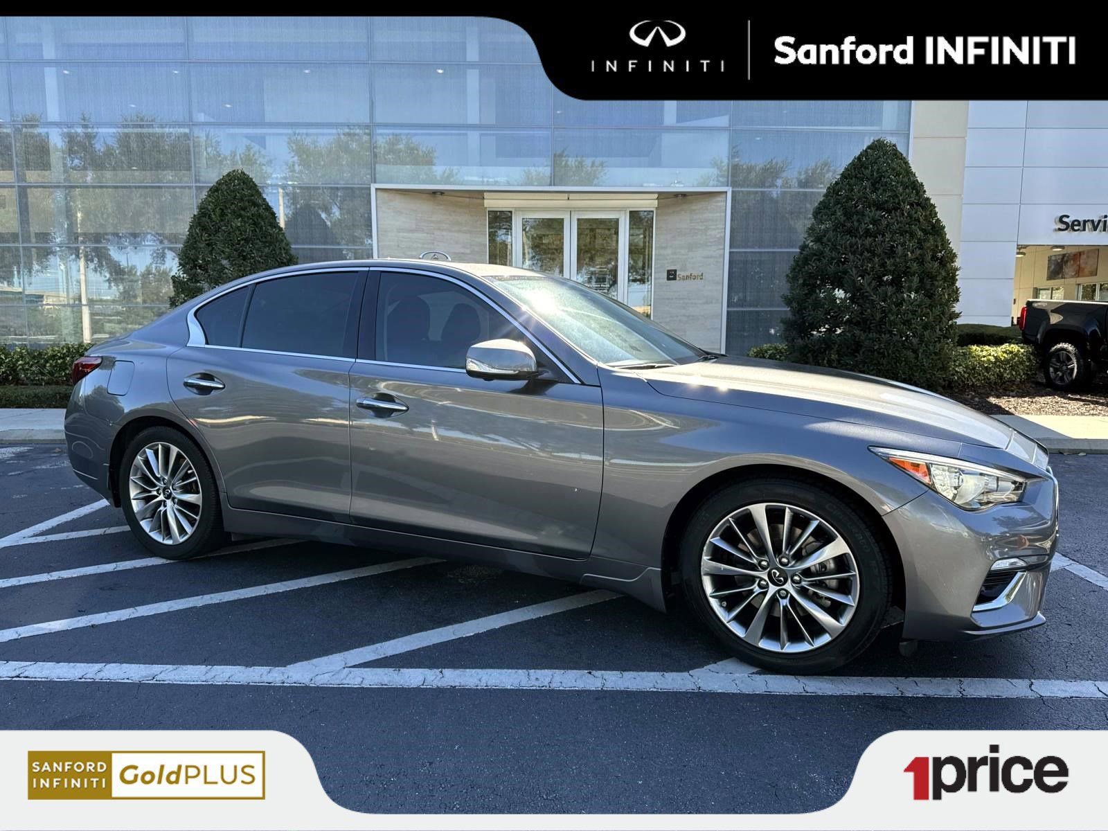 Used 2022 INFINITI Q50 Luxe w/ Cargo Package