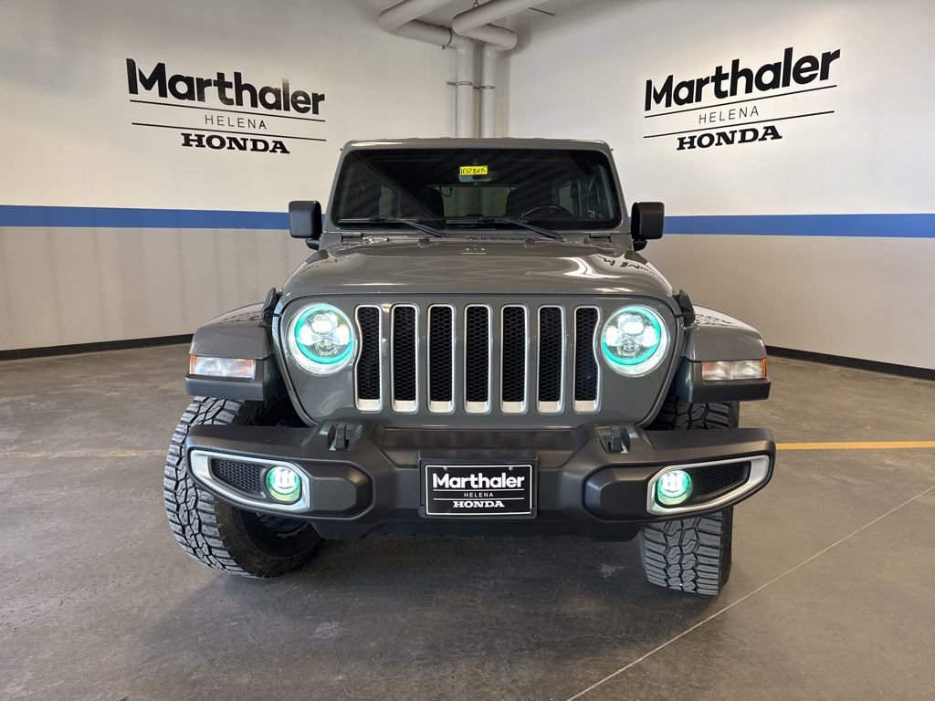 Used 2021 Jeep Wrangler Unlimited Sahara w/ Uconnect 4C Nav & Sound Group image 2