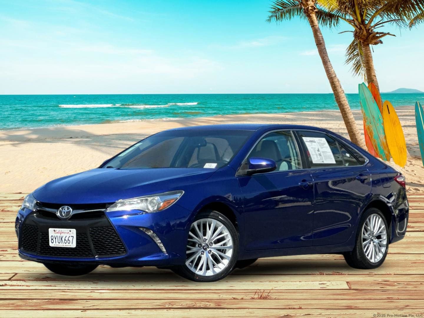 Used 2015 Toyota Camry XSE w/ Moonroof Package FWD image 2