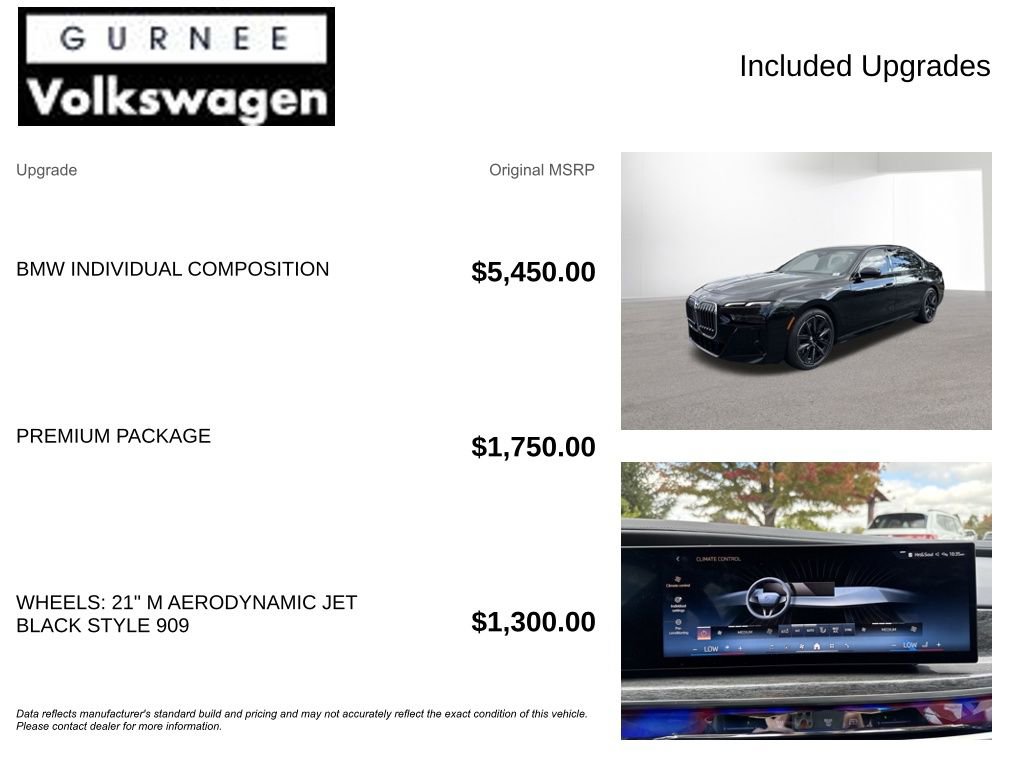 Used 2024 BMW 760i xDrive w/ Premium Package image 4