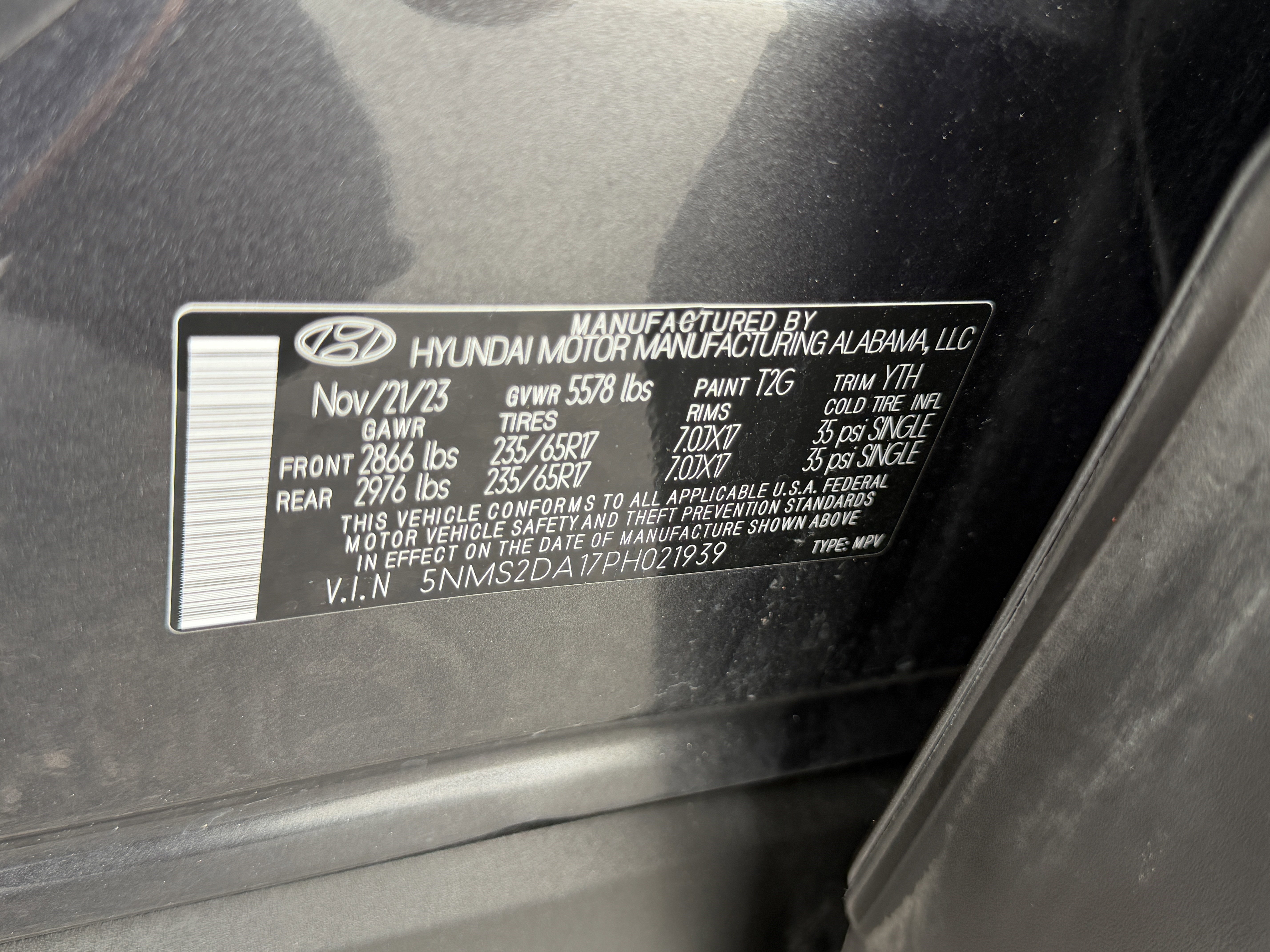 Used 2023 Hyundai Santa Fe Blue image 28