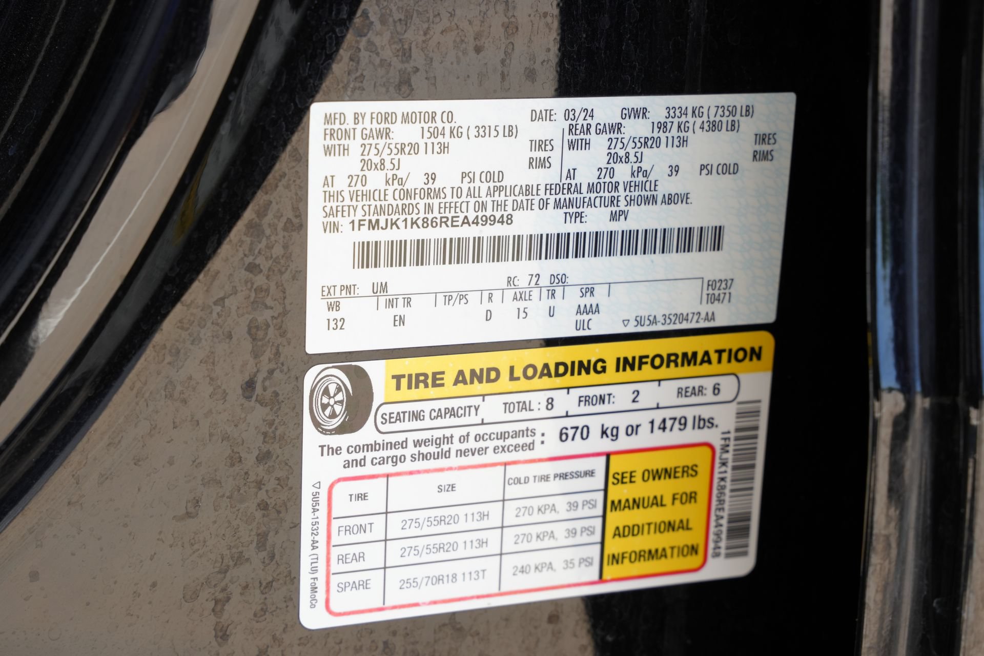 Used 2024 Ford Expedition Max Limited RWD image 31