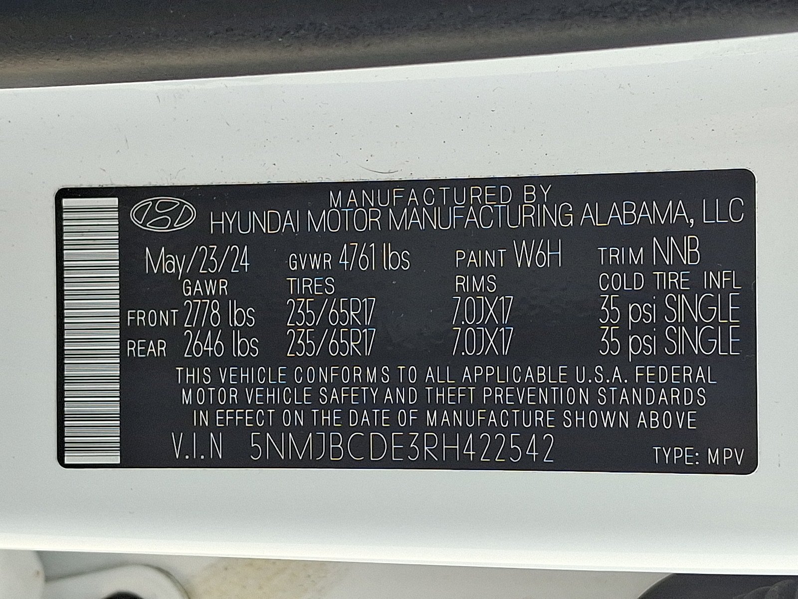 Certified 2024 Hyundai Tucson SEL AWD/4WD image 28