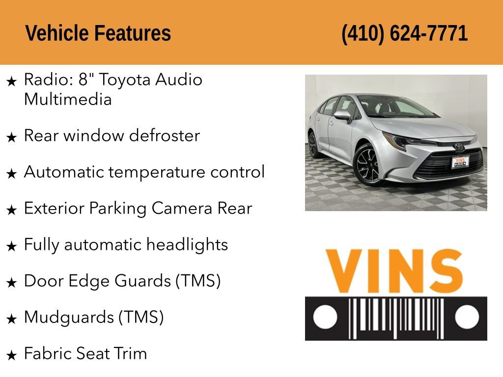 Used 2024 Toyota Corolla LE FWD image 5