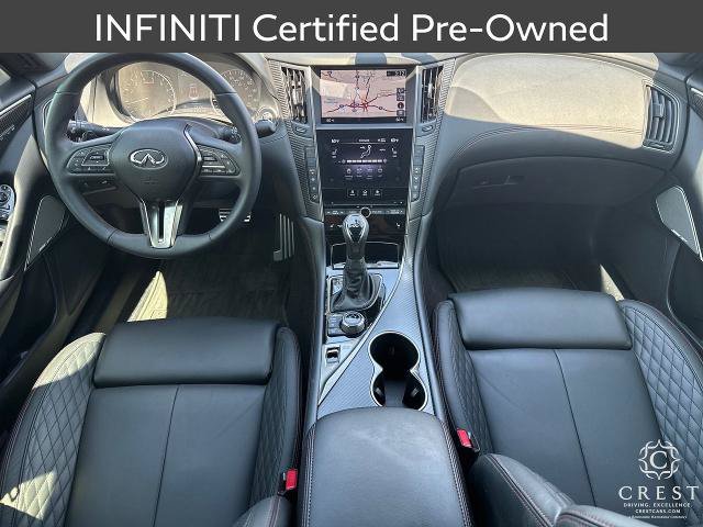Certified 2023 INFINITI Q50 Red Sport 400 w/ Black Opal Edition RWD image 13