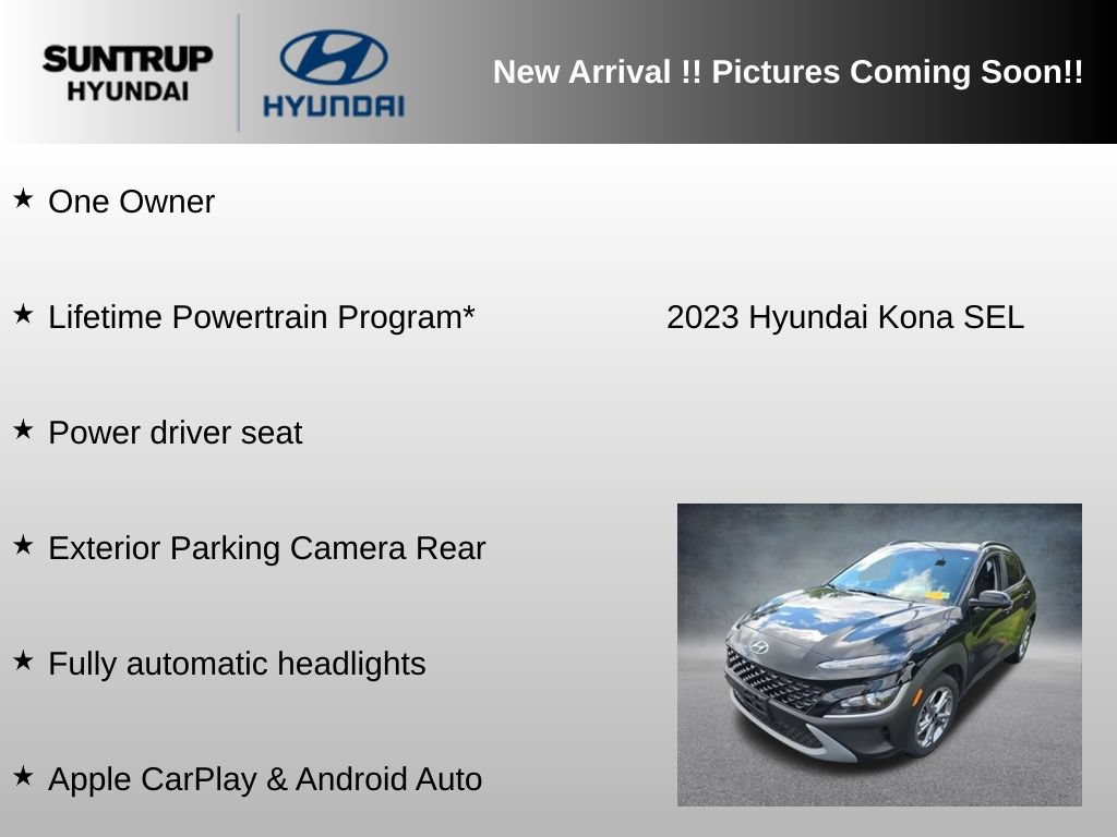 Used 2023 Hyundai Kona SEL w/ Cargo Package AWD/4WD image 5