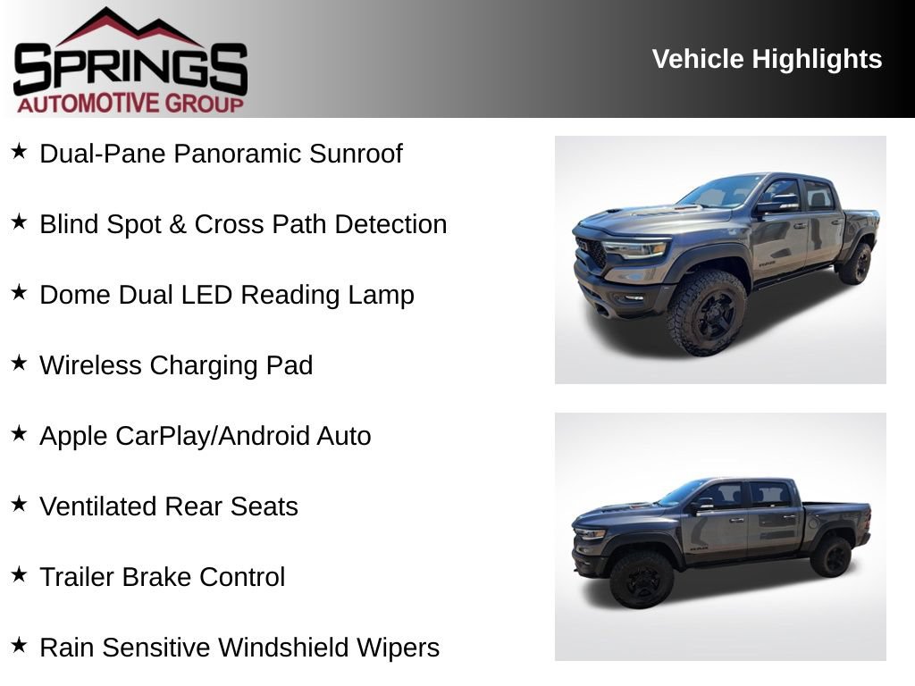 Used 2022 RAM 1500 TRX w/ TRX Level 2 Equipment Group AWD/4WD image 2