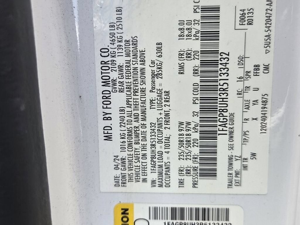 Used 2024 Ford Mustang Premium RWD image 14
