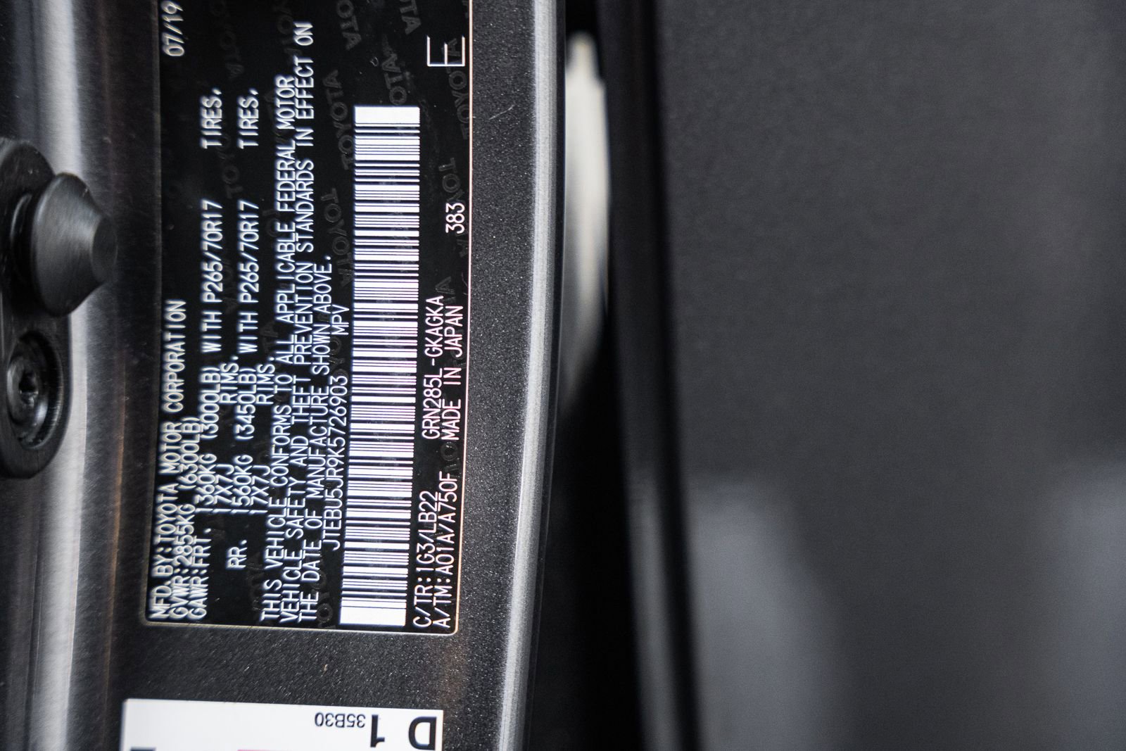 Used 2019 Toyota 4Runner SR5 Premium image 43