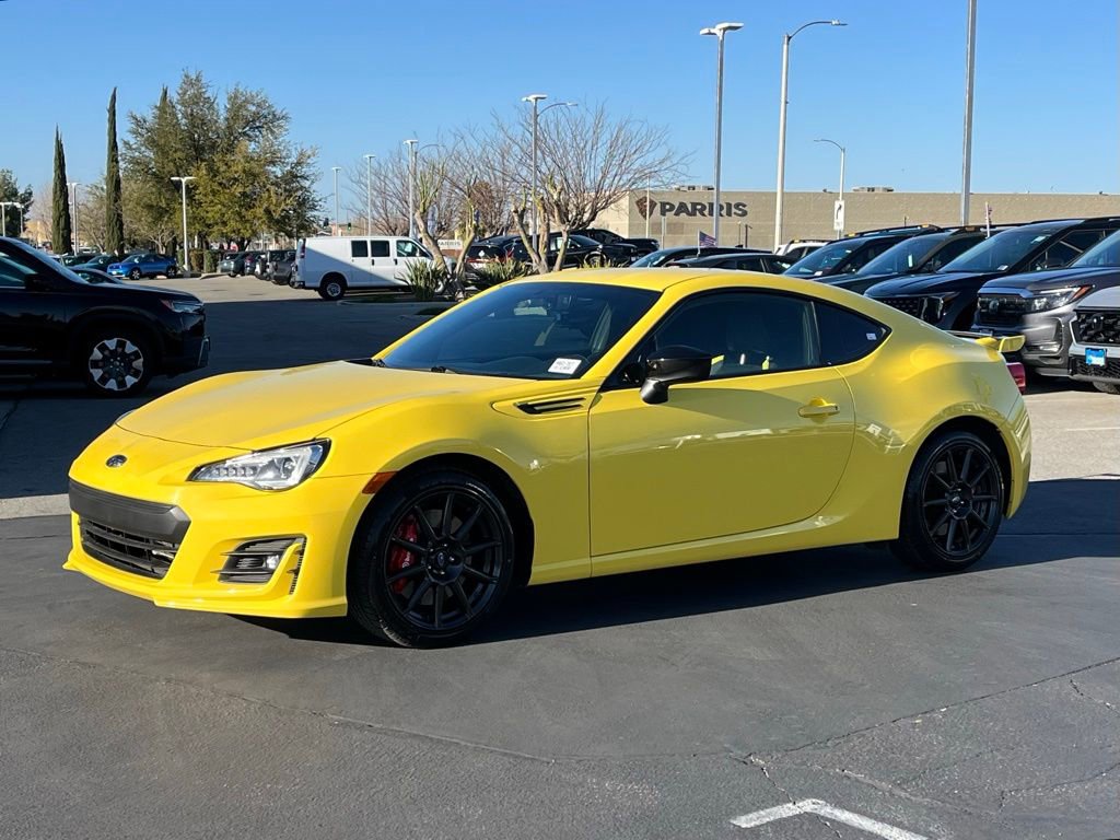 Used 2017 Subaru BRZ Series.Yellow image 5