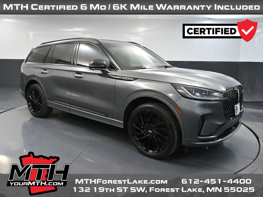 Used 2025 Lincoln Aviator Reserve w/ Jet Appearance Package