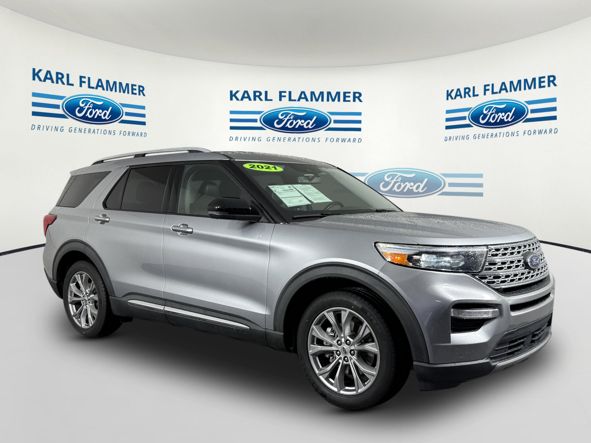Certified 2021 Ford Explorer Limited w/ Equipment Group 301A RWD image 1