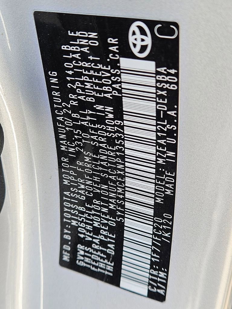 Used 2022 Toyota Corolla SE image 24