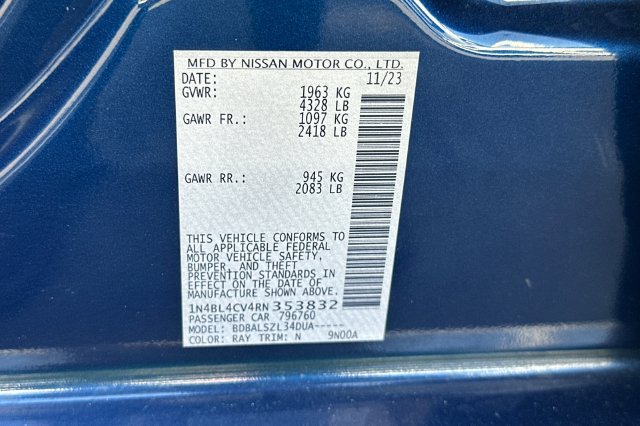 Used 2024 Nissan Altima 2.5 SR FWD image 30