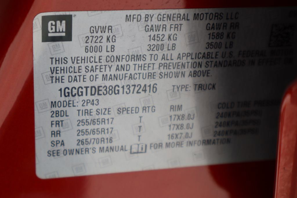 Used 2016 Chevrolet Colorado Z71 image 32