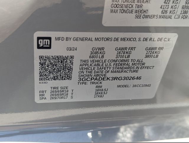 Used 2024 Chevrolet Silverado 1500 RST image 12