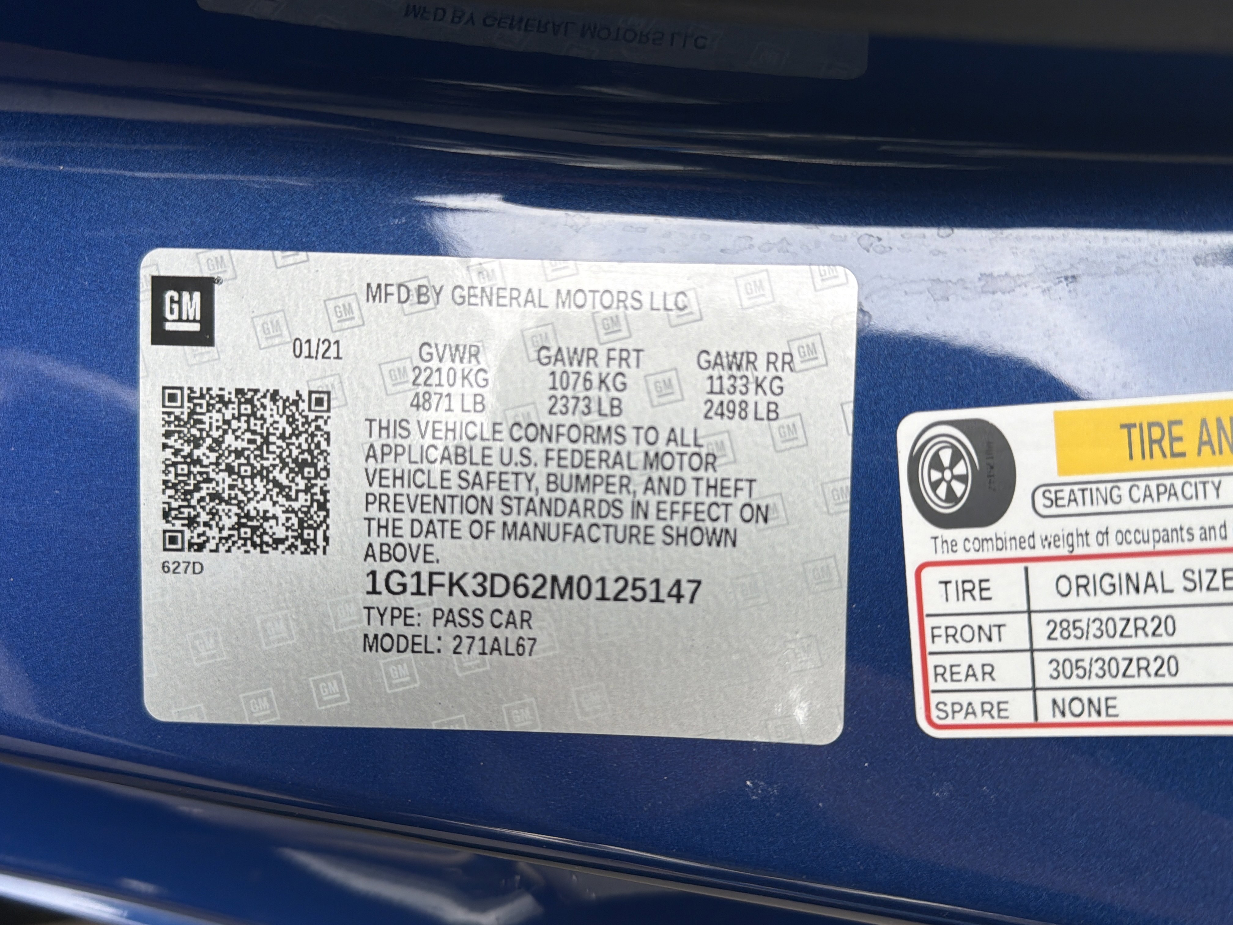 Used 2021 Chevrolet Camaro ZL1 image 35