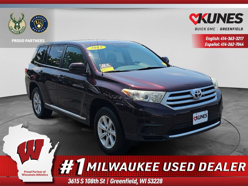 Used 2012 Toyota Highlander 4WD w/ Tow Pkg image 1
