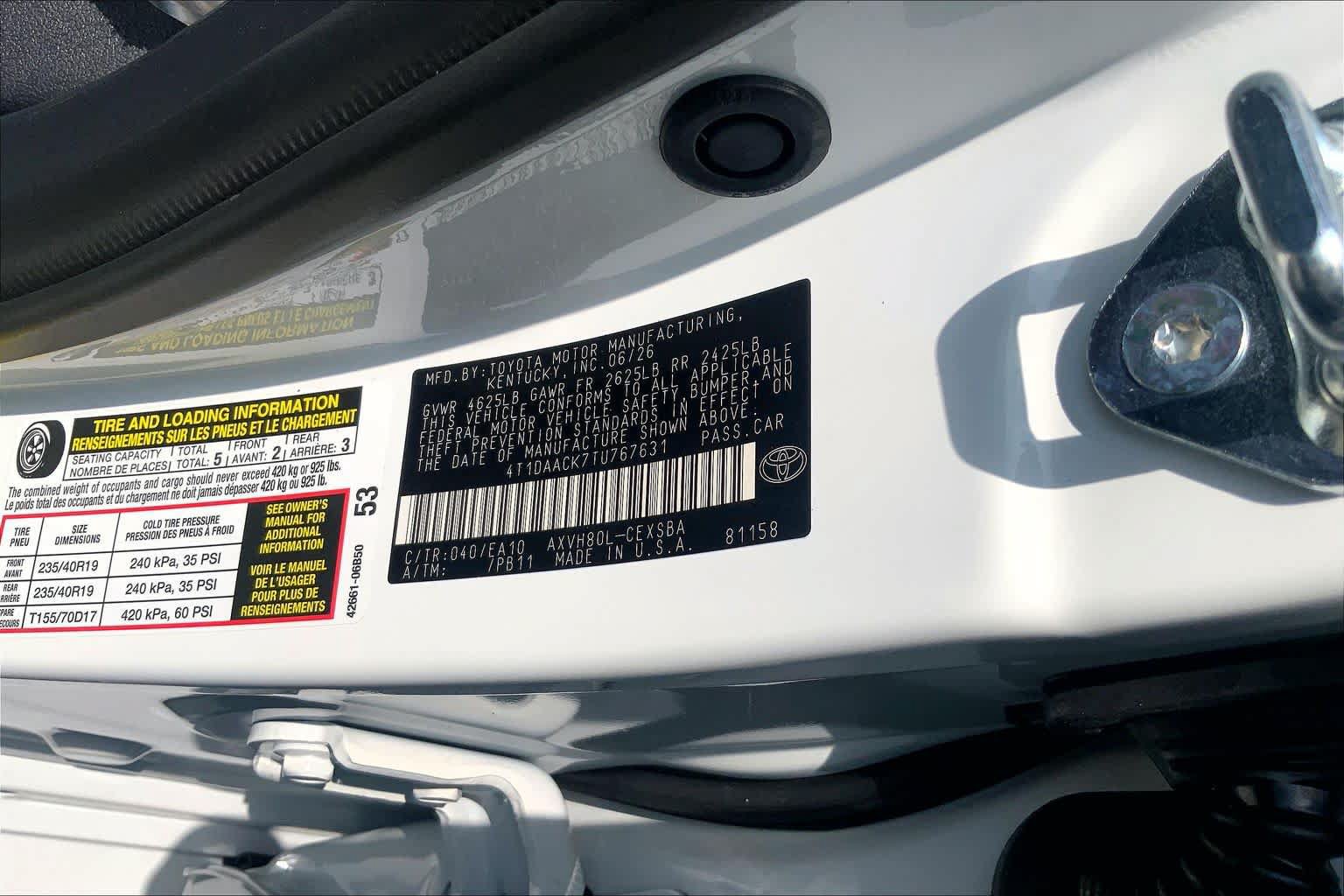 New 2026 Toyota Camry SE w/ Convenience Package FWD image 22