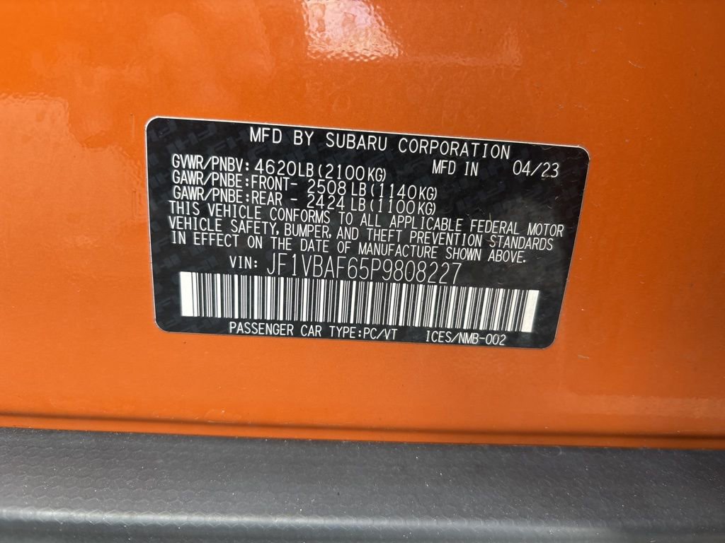 Used 2023 Subaru WRX Premium image 29