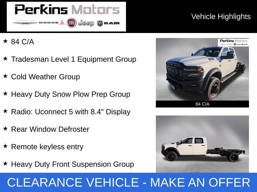 New 2026 RAM 4500 Tradesman AWD/4WD image 5