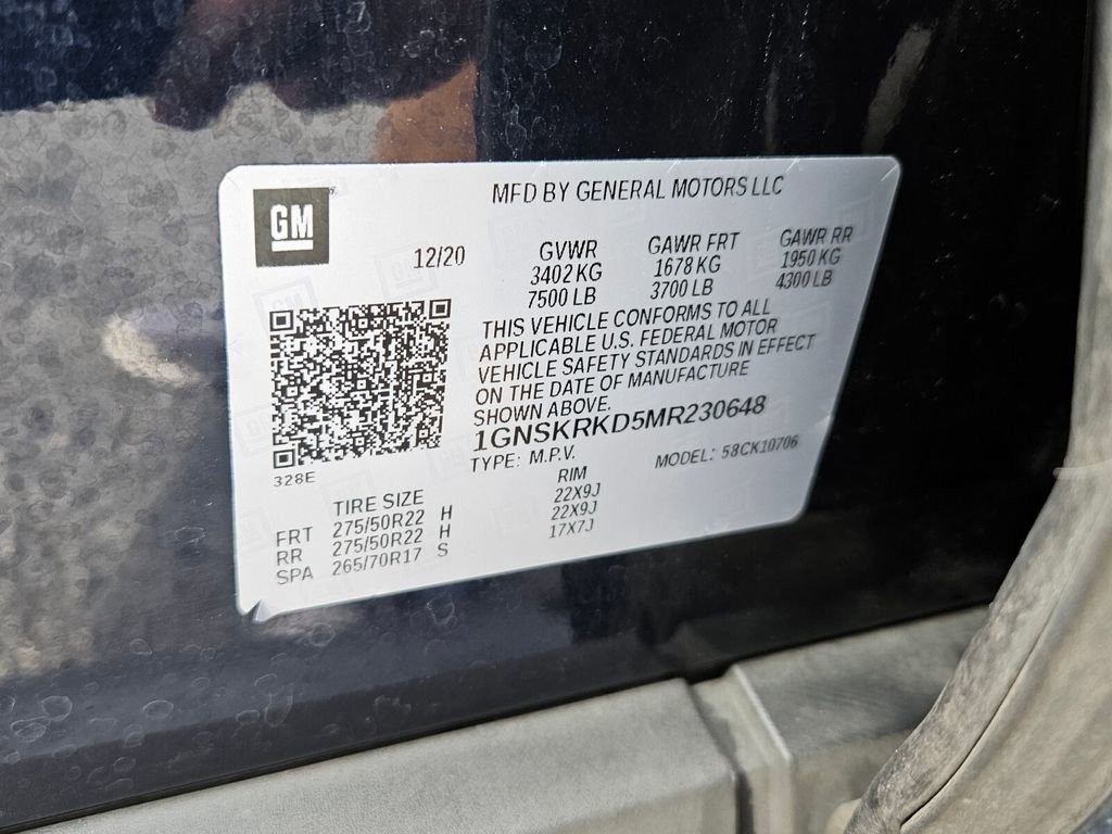 Used 2021 Chevrolet Tahoe RST w/ Luxury Package image 17