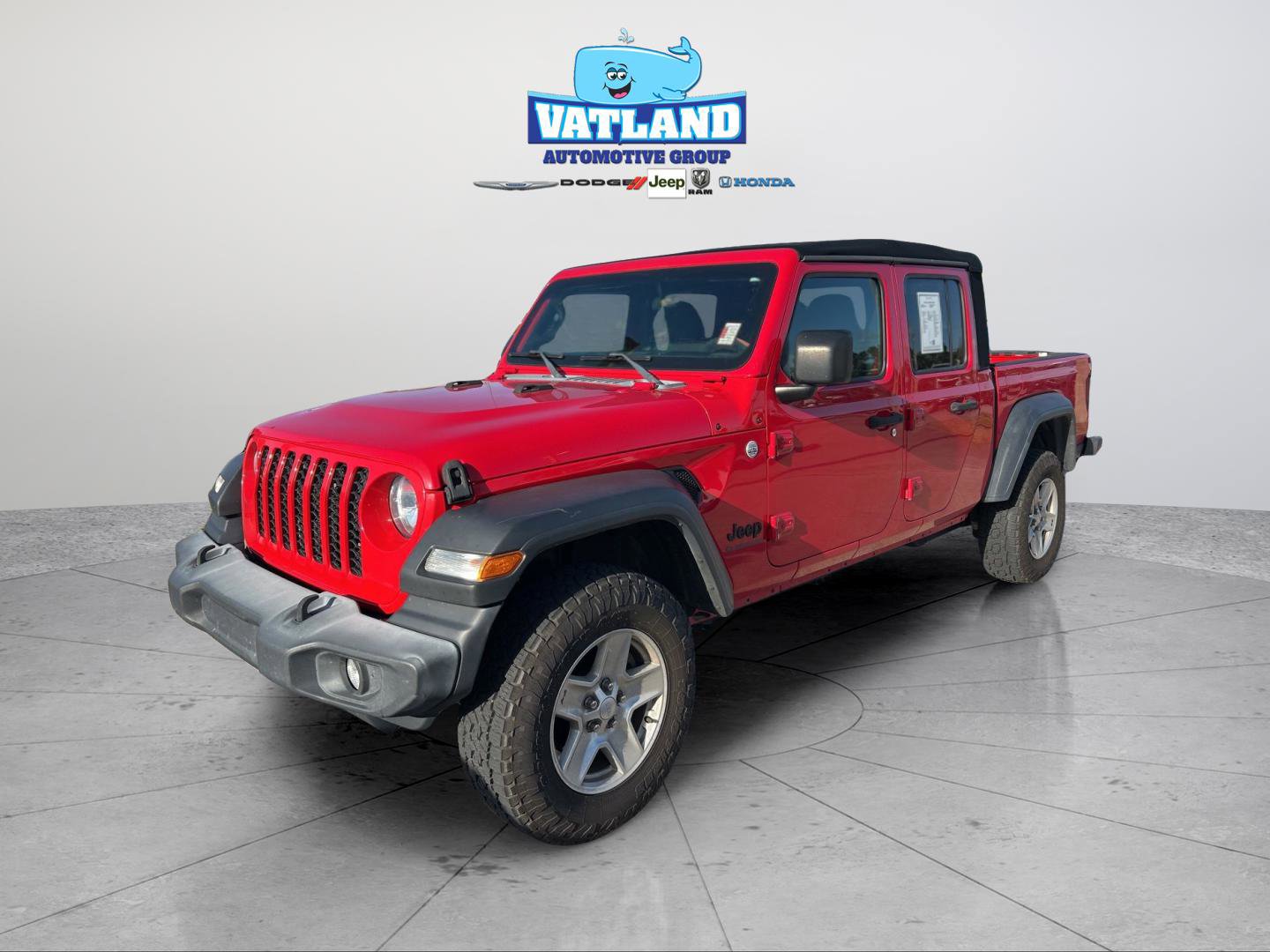 Certified 2020 Jeep Gladiator Sport w/ Quick Order Package 24S image 31