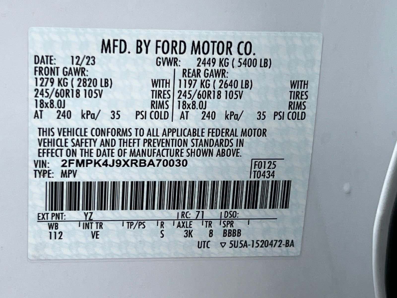 Used 2024 Ford Edge SEL image 25