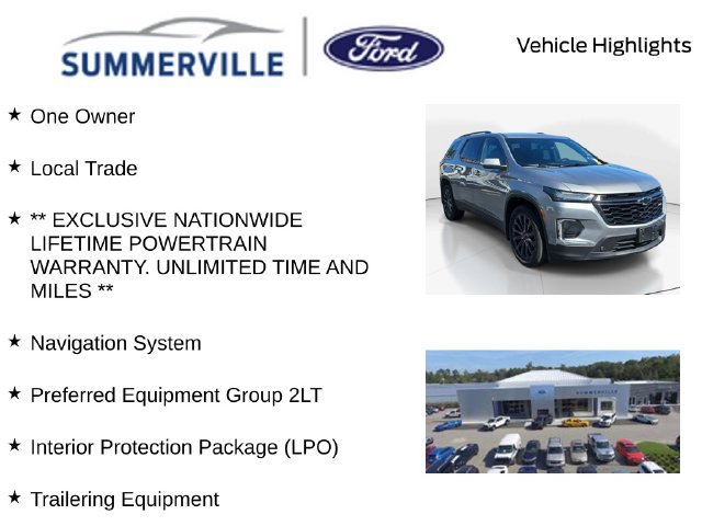 Used 2023 Chevrolet Traverse RS AWD/4WD image 2