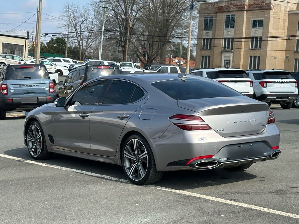Used 2024 Genesis G70 3.3T Advanced w/ Sport Prestige Package RWD image 3