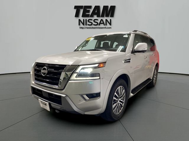 Used 2021 Nissan Armada SL w/ Captain's Chairs Package image 3