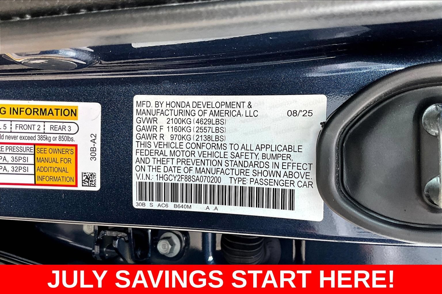 Used 2025 Honda Accord Touring image 24