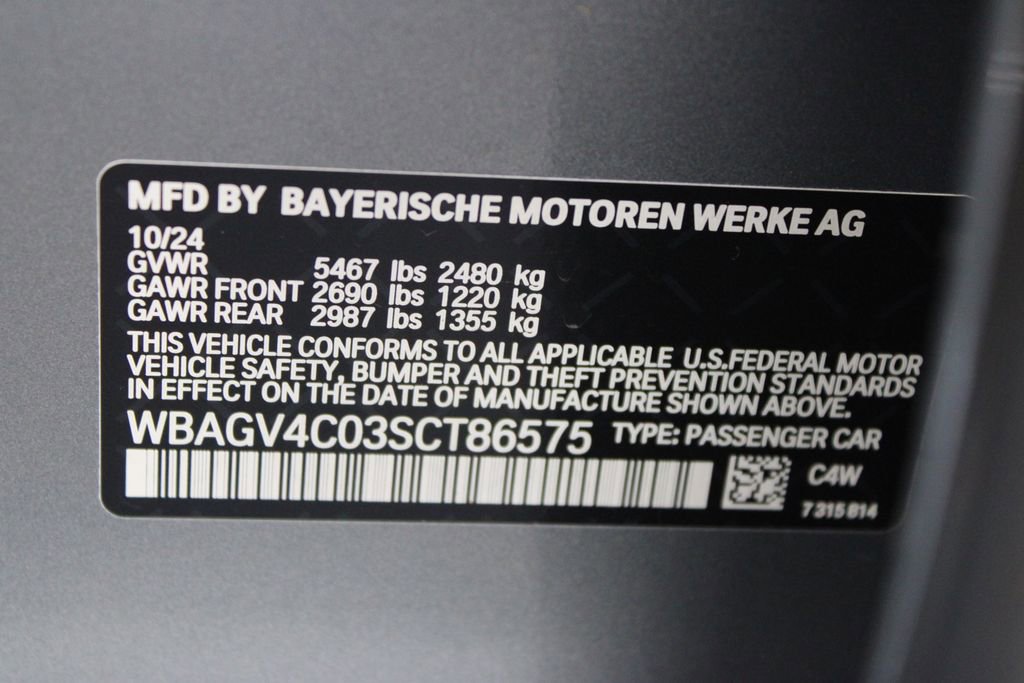 New 2025 BMW 840i xDrive w/ M Sport Professional Package image 48